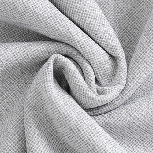 Suitable for Home Furniture Interior Decoration Fabric, coarse Texture Thickened Linen, Excellent Breathability, Handmade DIY Material (Light Gray, 1 Yard pre Cut)