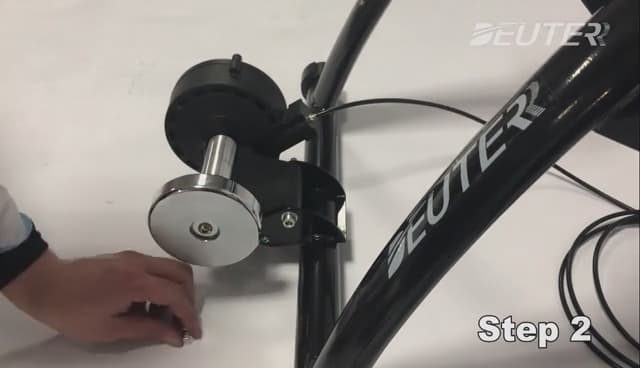 Bike Trainer, Magnetic Bicycle Stationary Stand for Indoor Exercise Riding, 26-29" & 700C Wheels, Quick Release Skewer & Front Wheel Riser Block Included