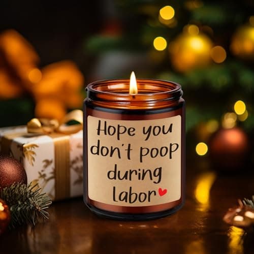 Fairy's Gift New Mom Candle for Women, Funny Baby Shower, Pregnancy Gifts for First Time Mom, Pregnant Women Wife Friend, Maternity, Mothers Christmas, Pregnancy Gifts for Expecting Mommy, Mama to Be
