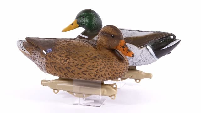 Flambeau Outdoors 8036SUV Storm Front 2 Mallard Decoys, Classic Floaters - 6-Pack