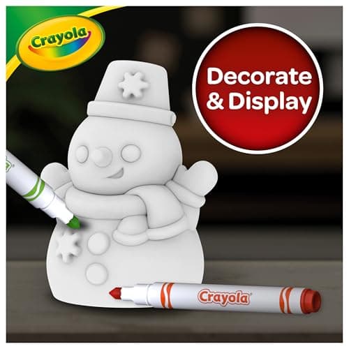 Crayola Light-Ups - Snowman, Light Up Snowman Toy, Christmas Gift for Grandkids & Kids, Reusable Coloring Craft Toy, Decoration for Indoors, Stocking Stuffers B0CRBKBZNH