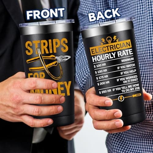 SpenMeta Christmas Tech Gifts for Men - Cool Technical Support Gifts for IT Techies Guys, Geek, Programmer - I'm My Family's Unpaid Tech Support Tumbler Cup 20oz