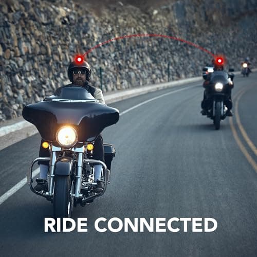 Sena Cavalry 2 Mesh Intercom Enabled Motorcycle Half Helmet, Integrated Communication System (Matte Black, Large)