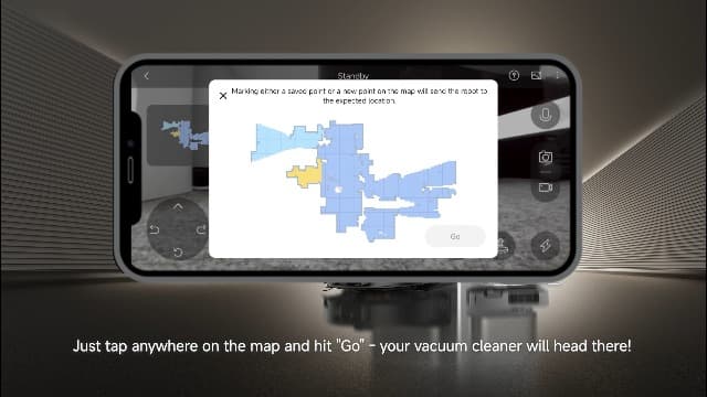 DREAME X50 Ultra Robot Vacuum and Mop with Auto-Empty and Mop Self-Cleaning, 20,000Pa Suction, Obstacle Avoidance and 360° Navigation, Corner to Edge Deep Cleaning, Detangling Brush