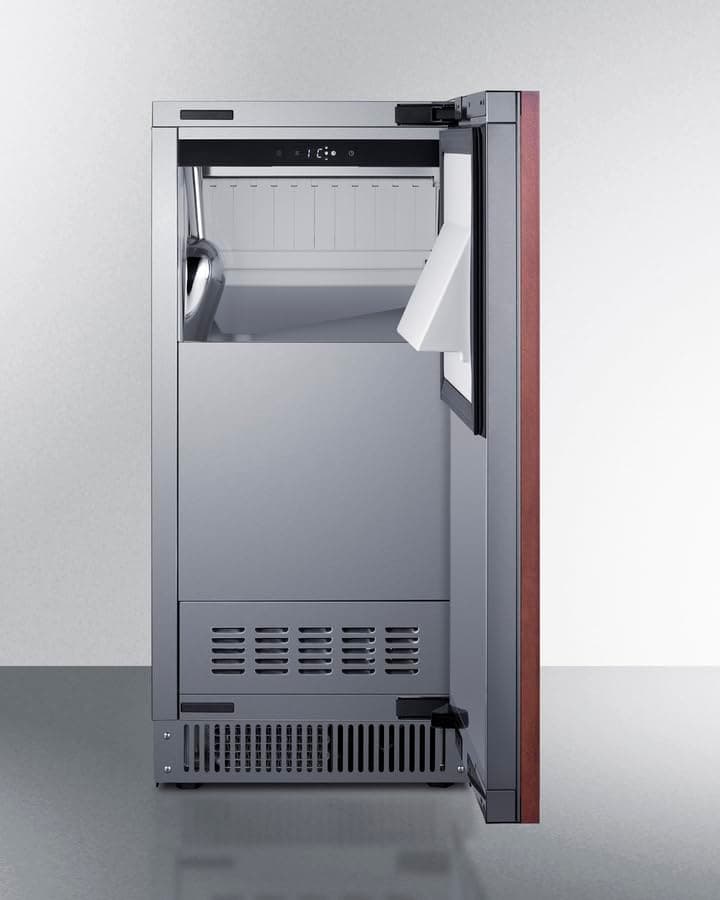 Summit 15” Clear Ice Maker, 68 lbs. Production Per Day, ADA Compliant, Built-in, Panel Ready*- BIM62ADAPNR (Panels not Included)