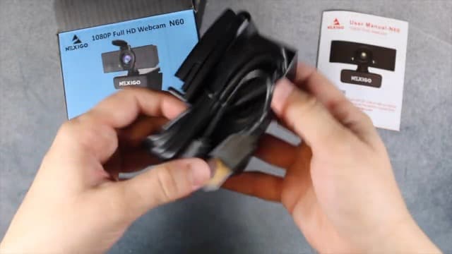 NexiGo N60 1080P Web Camera, HD Webcam with Microphone & Privacy Cover, USB Computer Camera, 110-degree Wide Angle, Plug and Play, for Zoom/Skype/Teams/OBS, Conferencing and Video Calling (Renewed)