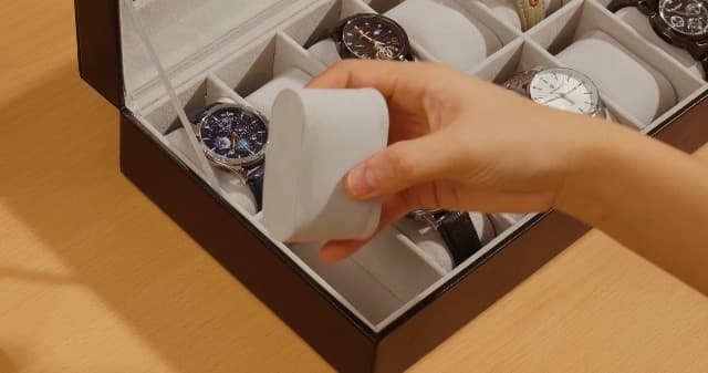 ProCase ProCase Watch Box Organizer, 12 Slot Watch Display Case With Glass Lid, Watch Storage Holder Mens Watch Case, Anniversary Birthday Valentine Gifts for Men Women -12 Slot, Brown