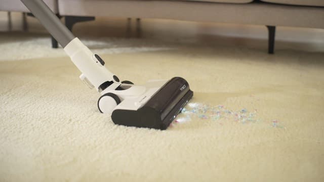 Tineco A20 Cordless Stick Vacuum Cleaner, Powerful Suction, 3 Modes for Multi-Level Messes, 1L Larger Dustbin, Ergonomic Dual-Handle Design, Wall-Mount Dock, LED Headlight