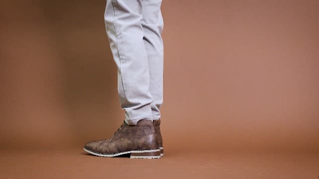 Ferro Aldo Men's Ankle Boots | Lace-Up Cap Toe Chukka Style Dress Boot | Casual Fashion for Work