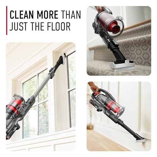 Hoover ONEPWR WindTunnel Emerge Cordless Stick Vacuum Cleaner, Lightweight Stick Vac, Powerful and Quiet Cleaning, Self Standing, No Wall Mount Required, Cordless Vacuum Cleaners for Home Use