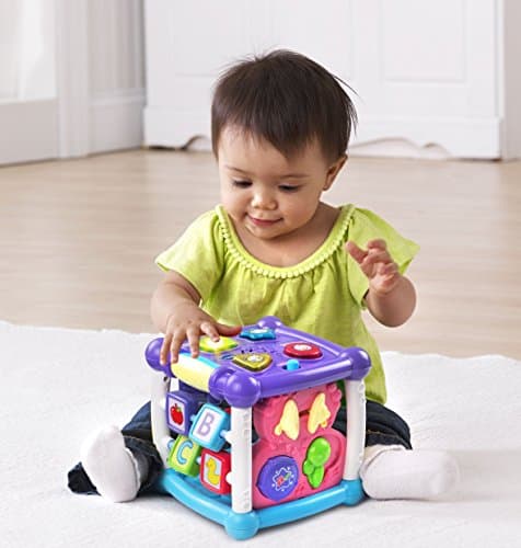 VTech Busy Learners Activity Cube, Purple B00OC5FU8Q