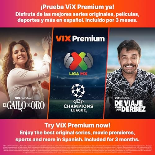 Roku Express Dispositivo de Streaming HD para TV (Spanish Edition) - Con VIX Premium, Control remoto con botones de acceso rápido I Roku Express HD Streaming Device for TV, with VIX Premium Offer