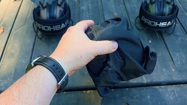 PROHEAR Electronic Ear Protection for Shooting with 4X Sound Amplification, Gun Range Hearing Protection Muffs, NRR 23dB Noise Reduction Headphones for Hunting, Green