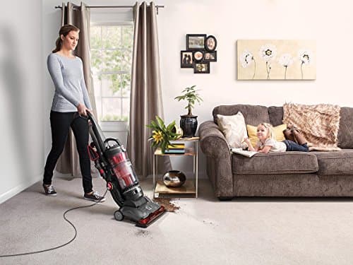 Hoover WindTunnel 3 Max Performance Pet Bagless Vacuum Cleaner, Corded Upright Vac, HEPA Media Filtration, Quick Pass Brushroll, Corded Vacuum Cleaners for Home Use