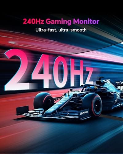 KTC 32 Inch 240Hz Curved Gaming Monitor, 2K 1440P PC Computer Monitor 1000R, 1ms (MPRT), 4000:1 Contrast, 122%sRGB, Adaptive Sync, HDMI Display Port, Tiltable, VESA Mount, H32S25E