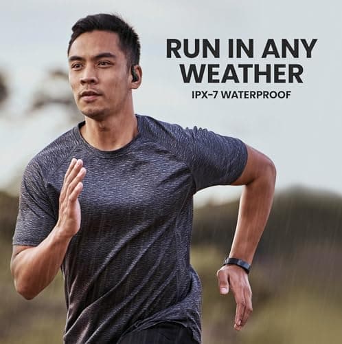 Back Bay Audio - Runner Wireless Earbuds for Running, Workout Wrap Around Earbuds Bluetooth Headphones for Sports, Around The Ear Wireless Bluetooth Running Headphones, Hook Over Earphones Earhooks