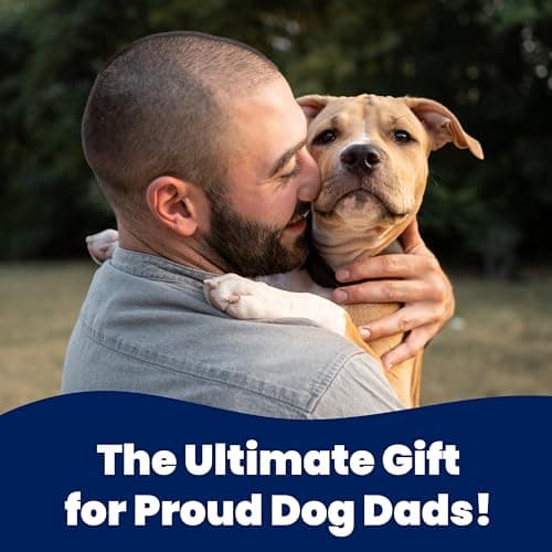 Funny Dog Dad Gift Pen Set – 5 Black Ink Ballpoint Pens with Stylus Tip & Metal Barrel with Doggy-Themed Quotes – Cool Dog Dad Gift for Men for Christmas, Stocking Stuffers, Birthday, Father’s Day