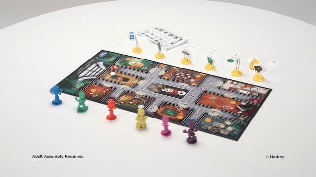 Hasbro Gaming Clue Junior Board Game for Kids Ages 5 and Up, Case of The Broken Toy, Classic Mystery Game for 2-6 Players
