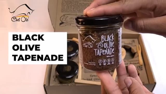 Spanish Gourmet Tapenade Gift Set - 5 Premium Mediterranean Spreads & Sauces | Olive Tapenade, Asparagus, Roasted Peppers & Ketchup | Vegetarian Food Gift Basket from Spain