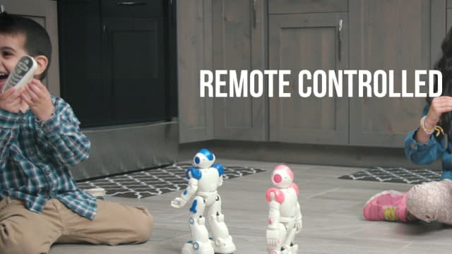 KingsDragon RC Robot Toys for Kids, Gesture & Sensing Programmable Remote Control Smart Robot for Age 3 4 5 6 7 8 Year Old Boys Girls Birthday Gift Present