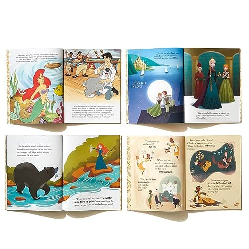 Ultimate Princess Boxed Set of 12 Little Golden Books (Disney Princess) 073644243X