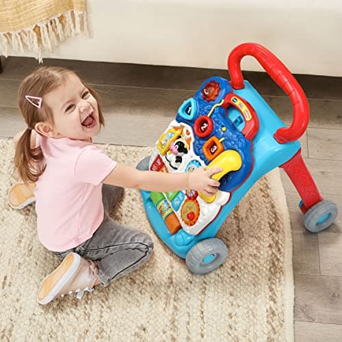 VTech Sit-to-Stand Learning Walker (Frustration Free Packaging), Blue