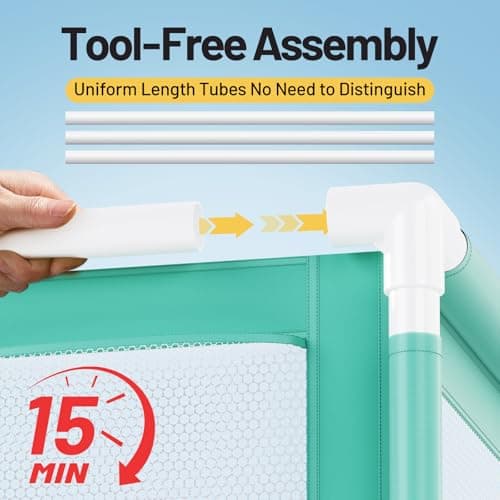 280 Gallon 69" Pool Storage Bin XXL Extra Large Swimming Pool Float Storage Bin, Pool Noodles Holder, Toys, Floats, Balls and Floats Equipment Mesh Rolling Bin for Garden Lawn, 69" Lx32 Wx35 H