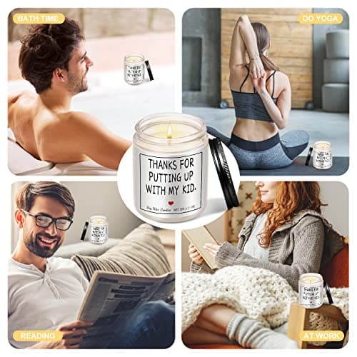 Teacher Appreciation Gifts Thank You Teacher Gifts for Women & Men Candles Present for Retired Teachers Idea for Graduation Back to School