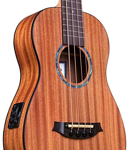 Cordoba Mini II Bass MH-E, Mahogany, Small Body, Acoustic-Electric Bass Guitar