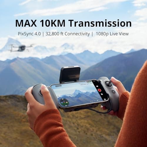 Potensic ATOM 2 Drone with Camera for Adults 4K Video, 8K Photo, Under 249g, 3-Axis Gimbal, 10KM Transmission, AI Track, Vertical Shooting, AI Night Shot, QuickShots, Fly More Combo (96-Min Flight)