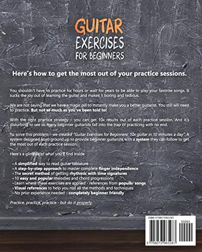Guitar Exercises for Beginners: 10x Your Guitar Skills in 10 Minutes a Day