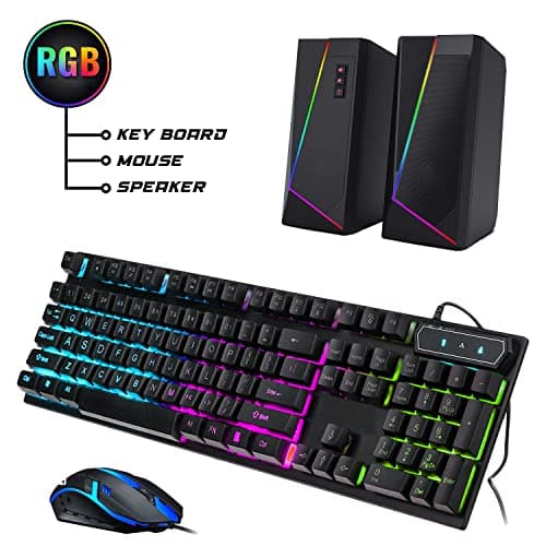 Dell OptiPlex Computer Desktop PC, Intel Core i5 3rd Gen 3.2 GHz, 16GB RAM, 2TB HDD, New 22 Inch LED Monitor, RGB Keyboard and Mouse, WiFi, Windows 11 Pro (Renewed)