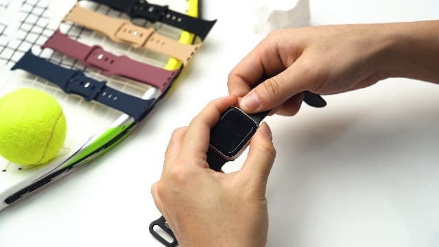 Sport Band Compatible with Apple Watch Band 44mm 45mm 46mm 40mm 42mm 38mm 41mm 49mm, Soft Silicone Waterproof Replacement Strap for iWatch Watch Series 11 10 9 8 7 6 5 4 3 2 1 SE Ultra Women Men