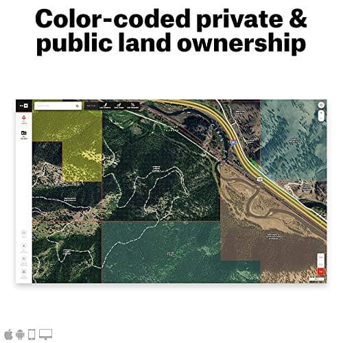 onX Elite: Nationwide Digital Map Membership for Phone, Tablet, and Computer - Color Coded Land Ownership - 24k Topo - Hunting Specific Data - Updates Hunt Chip