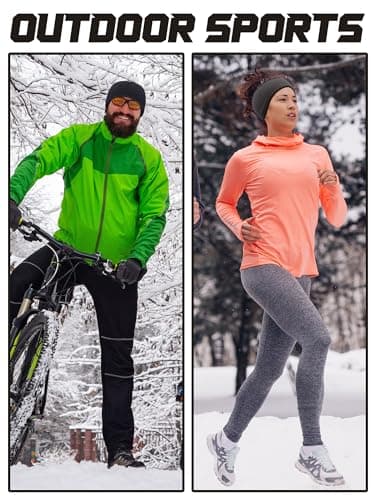 BBTO 3 Pcs Fleece Ear Warmers Muffs for Men Women Headband Ear Muffs Winter Covers for Cold Weather Running Cycling Ski