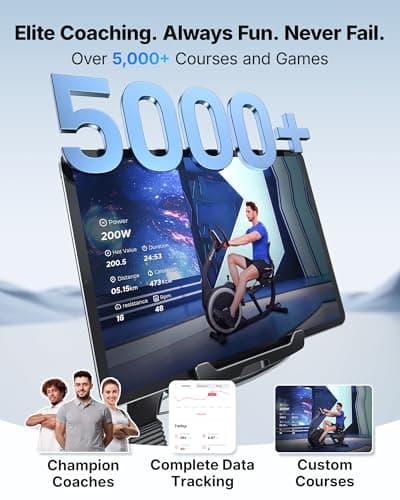 MERACH Recumbent Exercise Bikes for home, Light Commercial High-end Recumbent Bike for Seniors Adults, Magnetic Recumbent Exercise Bike with Smart Bluetooth and Exclusive App, LCD, Heart Rate Handle