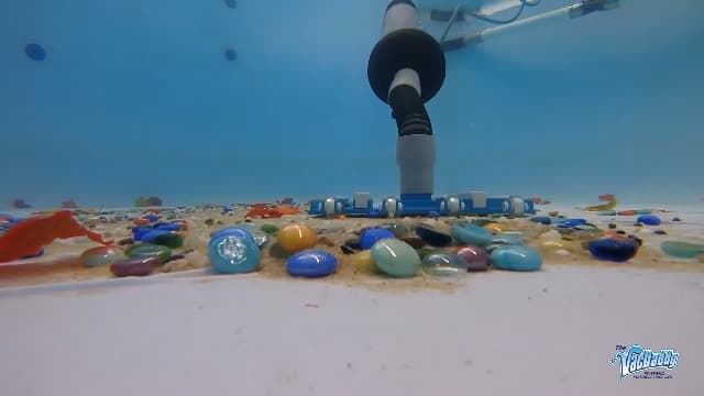 The VacDaddy FAST & POWERFUL Handheld Portable Pool Vacuum NO BATTERY REQUIRED! Cleans pools faster & better. Heavy Duty Professional Power for Residential and Commercial Inground & Above Ground Pools