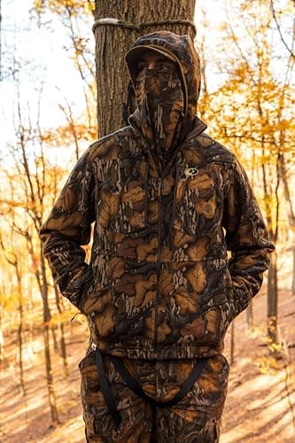 Mossy Oak Unisex-Adult Camo Mesh Hunting Face Mask