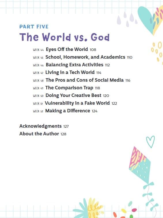 Preteen Devotional for Girls: 52 Weeks of Encouraging Devotions and Scripture for Tweens 0593196929