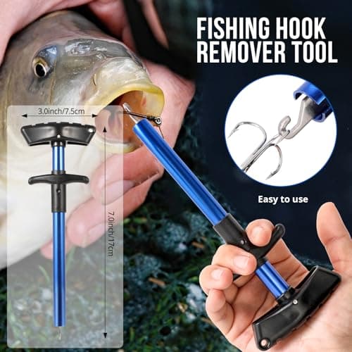 PLUSINNO Fishing Backpack with Tackle Boxes, Waterproof Fishing Sling Tackle Bag For Fishing Gear With Rod Holder, Fishing Gifts for Men With Fishing lures, Fishing pliers, Fish Lip Gripper.