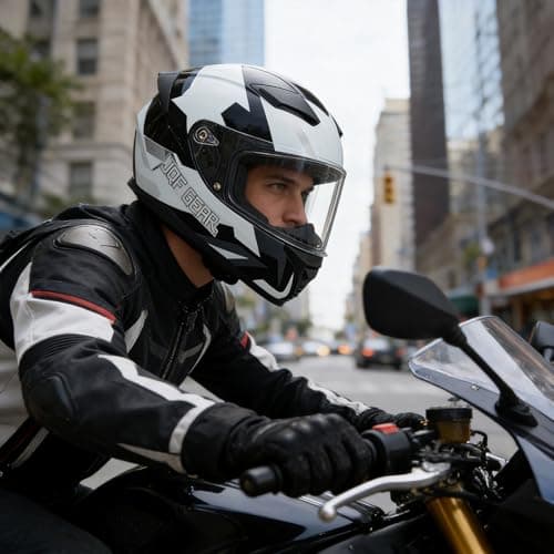 Full Face Motorcycle Helmet WS-607 DOT Approved Motorbike Racing Street Bike Helmets for Adults with Visor