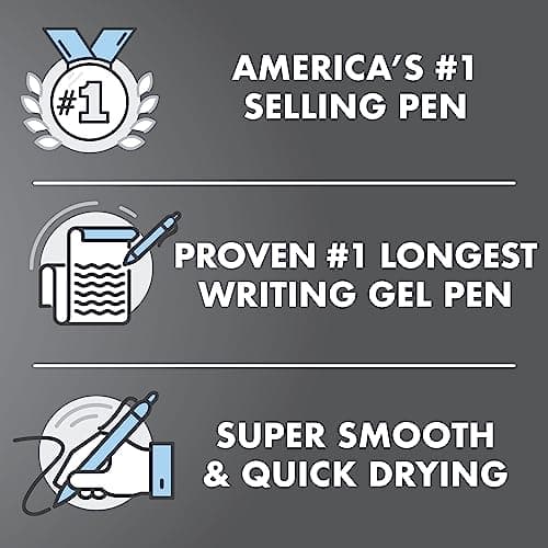 PILOT G2 Premium Refillable & Retractable Rolling Ball Gel Pens, Fine Point, Black Ink, 12 Count (Pack of 1) (31020)