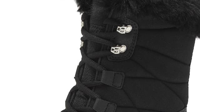 Lands' End Expedition Waterproof Insulated Womens Snow Boots, Lace Up or Slip On Winter Boots for Women, Medium or Wide Width Sizes 6 to 11, Black, Brown, Blue, White or Grey Winter Shoes