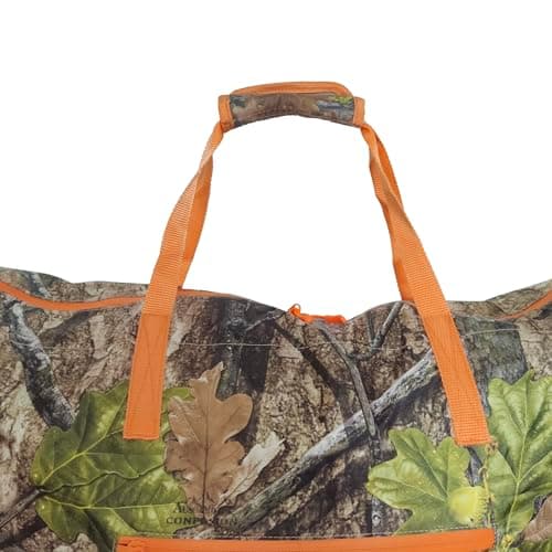 Auscamotek Scent Control Bags 2-Pack for Hunting Gear – 33"x28" Water-Resistant Camo Storage Bags for Clothing, Boots & Accessories –Turkey Woods Patterns