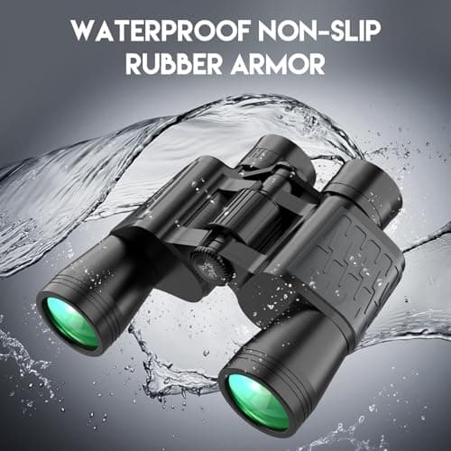 Sogries 10x50 Binoculars for Adults High Powered Waterproof Compact Binoculars for Bird Watching Travel Low Light Vision Hunting Stargazing Concert Sports Long Range Birding Binocular Gift for Him
