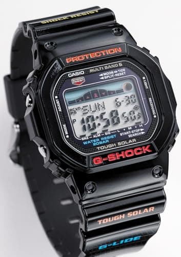 Casio Men's GWX-5600-1JF G-Shock G-Lide Tough Solar Radio Controlled Watch [Japan Import]