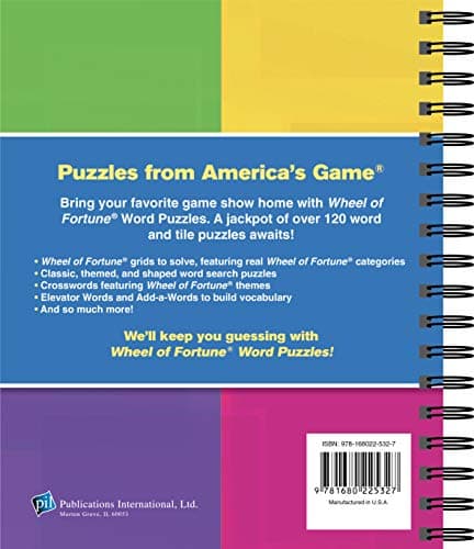 Wheel of Fortune Word Puzzles (Brain Games) 1680225324