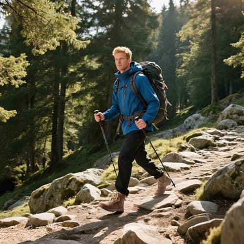 FREE SOLDIER Waterproof Hiking Work Boots Men's Tactical Boots 6 Inches Lightweight Military Boots Breathable Desert Boots