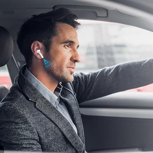 for Apple Earbuds Wireless Bluetooth Headphones [Clear Call & No Noise], Air Buds Pods Noise Cancelling HiFi Ear Pods Buds for for iPhone 17 16 15 iPad/Z Flip Z Fold/Galaxy/Switch