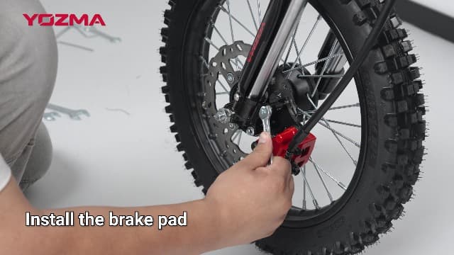 Yozma IN10 Electric Mini Dirt Bike for Teens & Adults, 14"/12" Fat Tire 2600W Electric-Motorcycle with 48V 23AH Battery Ebike 40MPH Hydraulic Brakes Mountain Off-Road EBike, Fit Age 13+